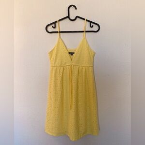 Target Wilde Fable Yellow Mini Dress